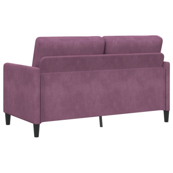 vidaXL Sofa s úložným priestorom Fialová 152 x 78 x 87 cm Polyester – Obrázok 4