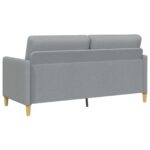 vidaXL Sofa s úložným priestorom Svetlosivá 172 x 78 x 87 cm Polyester – Obrázok 5