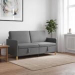 vidaXL Sofa s úložným priestorom Tmavosivá 172 x 78 x 87 cm Polyester – Obrázok 3