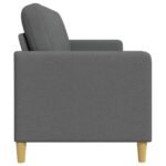 vidaXL Sofa s úložným priestorom Tmavosivá 172 x 78 x 87 cm Polyester – Obrázok 5