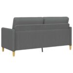 vidaXL Sofa s úložným priestorom Tmavosivá 172 x 78 x 87 cm Polyester – Obrázok 6