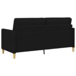 vidaXL Sofa s úložným priestorom Čierna 172 x 78 x 87 cm Polyester – Obrázok 6