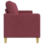 vidaXL Sofa s úložným priestorom Víno červené 172 x 78 x 87 cm – Obrázok 5