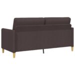 vidaXL Sofa s úložným priestorom Tmavohnedá 172 x 78 x 87 cm Polyester – Obrázok 6