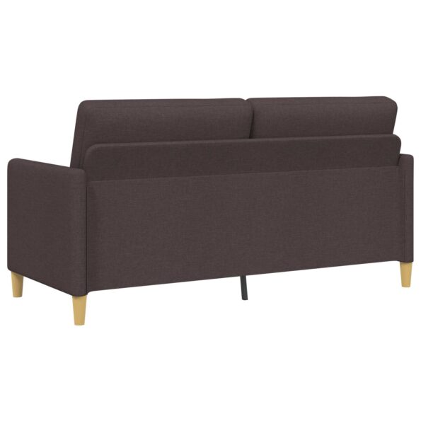 vidaXL Sofa s úložným priestorom Tmavohnedá 172 x 78 x 87 cm Polyester – Obrázok 6