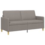 vidaXL Sofa s úložným priestorom Sivohnedá 172 x 78 x 87 cm Polyester – Obrázok 2