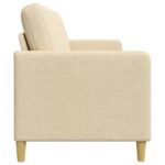vidaXL Sofa s úložným priestorom Krémová 172 x 78 x 87 cm Polyester – Obrázok 5