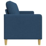 vidaXL Sofa s úložným priestorom Modrá 172 x 78 x 87 cm Polyester – Obrázok 5
