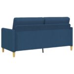 vidaXL Sofa s úložným priestorom Modrá 172 x 78 x 87 cm Polyester – Obrázok 6