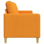 vidaXL Sofa s úložným priestorom Tmavá žltá 172 x 78 x 87 cm Polyester – Obrázok 5