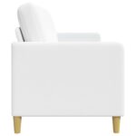 vidaXL Sofa s úložným priestorom Biela 172 x 78 x 87 cm Polyester – Obrázok 6