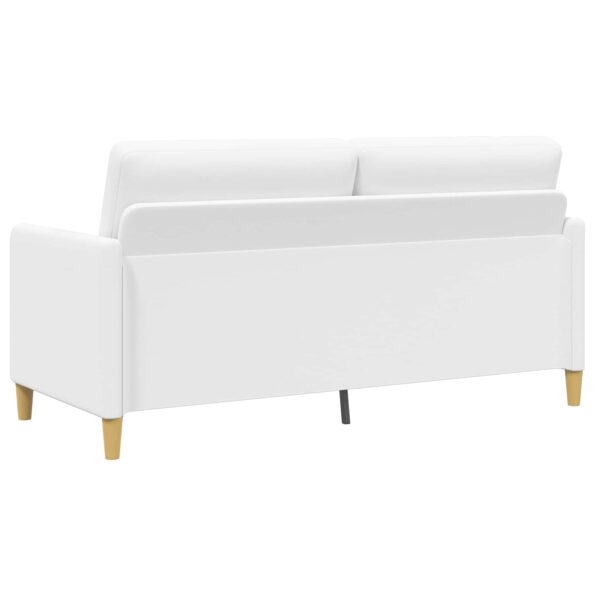 vidaXL Sofa s úložným priestorom Biela 172 x 78 x 87 cm Polyester – Obrázok 7