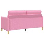 vidaXL Sofa s úložným priestorom Ružová 172 x 78 x 87 cm Polyester – Obrázok 6