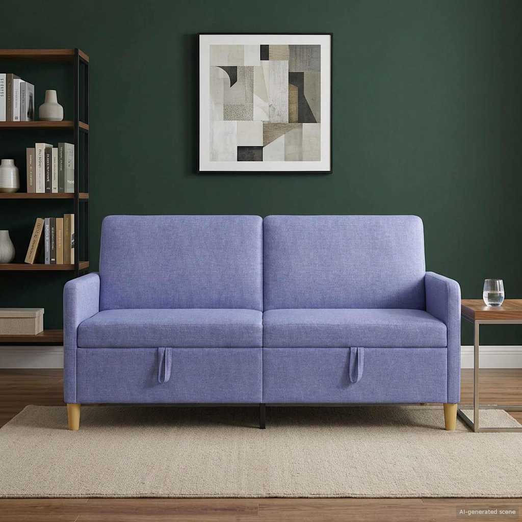 42036960_1.jpg vidaXL Sofa s úložným priestorom Modrá džínovina 172 x 78 x 87 cm – Obrázok 1