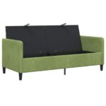 vidaXL Sofa s úložným priestorom Svetlo zelená 172 x 78 x 87 cm – Obrázok 4