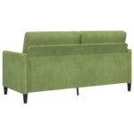 vidaXL Sofa s úložným priestorom Svetlo zelená 172 x 78 x 87 cm – Obrázok 6