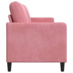 vidaXL Sofa s úložným priestorom Ružová 172 x 78 x 87 cm Polyester – Obrázok 5