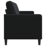 vidaXL Sofa s úložným priestorom Čierna 172 x 78 x 87 cm Polyester – Obrázok 5