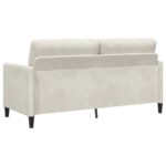 vidaXL Sofa s úložným priestorom Krémová 172 x 78 x 87 cm Polyester – Obrázok 6