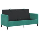 vidaXL Sofa s úložným priestorom Tyrkysová 172 x 78 x 87 cm Polyester – Obrázok 4