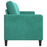 vidaXL Sofa s úložným priestorom Tyrkysová 172 x 78 x 87 cm Polyester – Obrázok 5