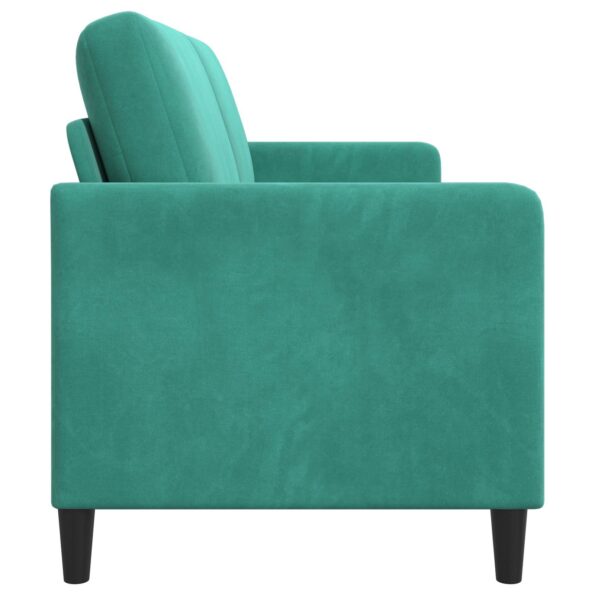 vidaXL Sofa s úložným priestorom Tyrkysová 172 x 78 x 87 cm Polyester – Obrázok 5