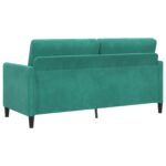 vidaXL Sofa s úložným priestorom Tyrkysová 172 x 78 x 87 cm Polyester – Obrázok 6