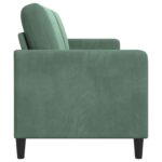 vidaXL Sofa s úložným priestorom Morská zelená 172 x 78 x 87 cm – Obrázok 5