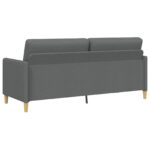 vidaXL Sofa s úložným priestorom Tmavosivá 192 x 78 x 87 cm Polyester – Obrázok 5