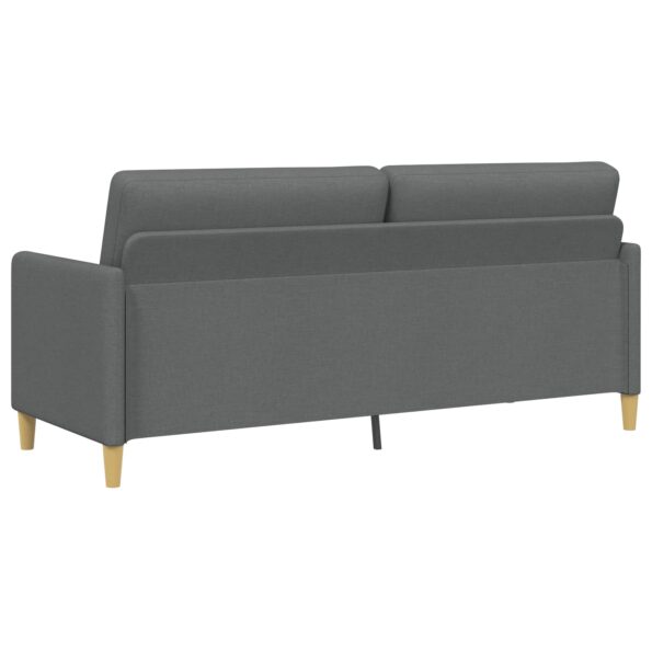 vidaXL Sofa s úložným priestorom Tmavosivá 192 x 78 x 87 cm Polyester – Obrázok 5