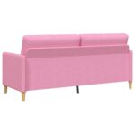 vidaXL Sofa s úložným priestorom Ružová 192 x 78 x 87 cm Polyester – Obrázok 5