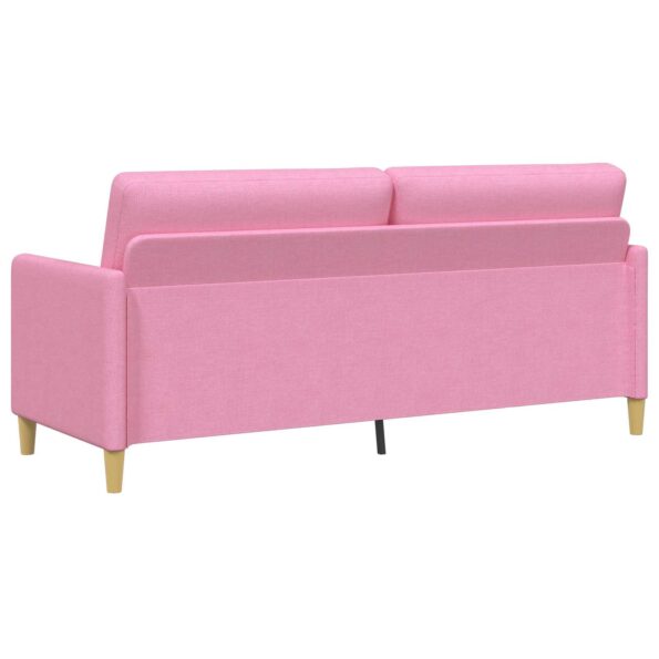 vidaXL Sofa s úložným priestorom Ružová 192 x 78 x 87 cm Polyester – Obrázok 5