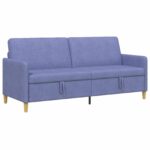 vidaXL Sofa s úložným priestorom Modrá džínovina 192 x 78 x 87 cm – Obrázok 2