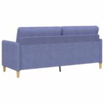 vidaXL Sofa s úložným priestorom Modrá džínovina 192 x 78 x 87 cm – Obrázok 5