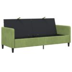 vidaXL Sofa s úložným priestorom Svetlo zelená 192 x 78 x 87 cm – Obrázok 4