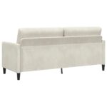 vidaXL Sofa s úložným priestorom Krémová 192 x 78 x 87 cm Polyester – Obrázok 5