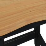 VidaXL Barová stolička EKAI 2 pcs Čierna 40 x 29 x 45,5 cm – Obrázok 8