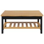 VidaXL Konferenčný stolík EKAI Čierna 100 x 60 x 45,5 cm – Obrázok 4