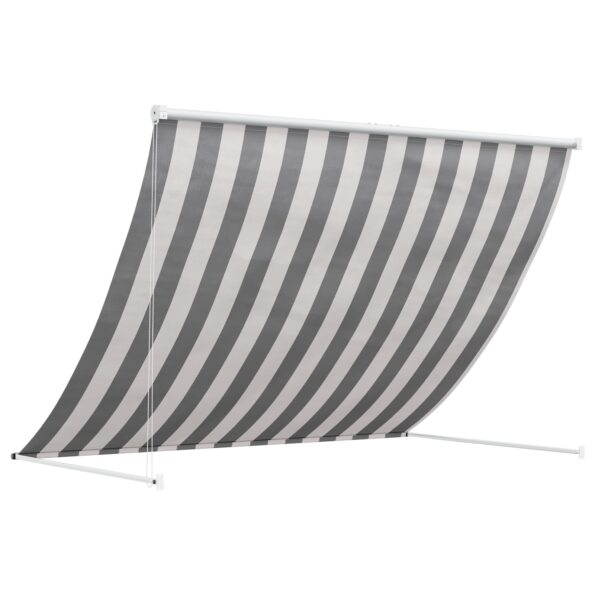 vidaXL Markíza Antracitová a biela 100 x 150 cm – Obrázok 3