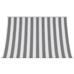vidaXL Markíza Antracitová a biela 150 x 150 cm – Obrázok 2