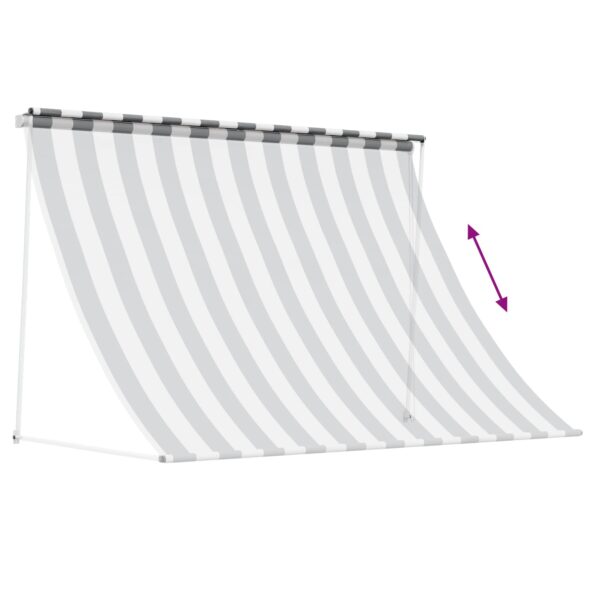 vidaXL Markíza Antracitová a biela 200 x 150 cm – Obrázok 6