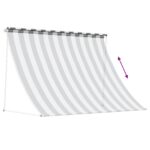 vidaXL Markíza Antracitová a biela 300 x 150 cm – Obrázok 5