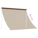vidaXL Markíza Béžová 100 x 150 cm 180 g / m² polyester s PU povrchom – Obrázok 5