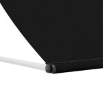 vidaXL Markíza Čierna 100 x 150 cm 180 g / m² polyester s PU povrchom – Obrázok 4