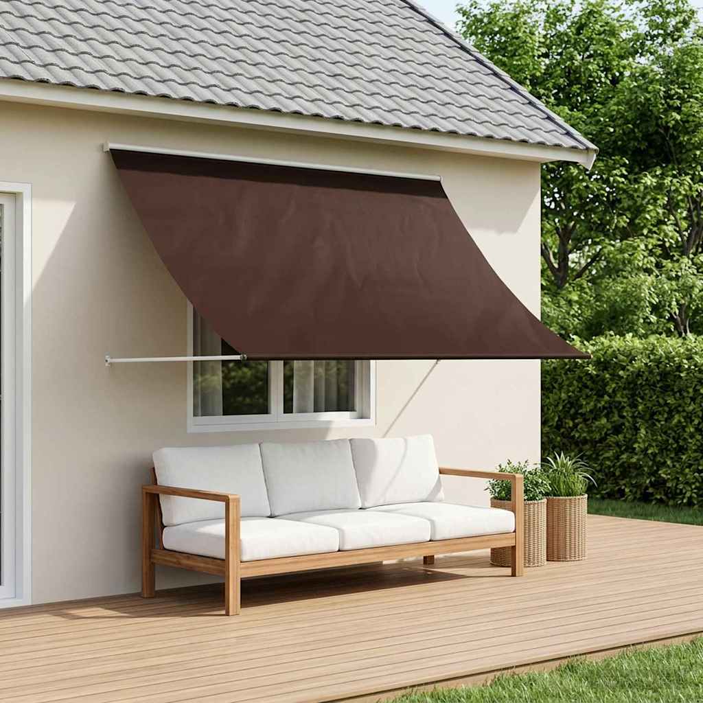 42037094_1.jpg vidaXL Markíza Hnedá 150 x 150 cm 180 g / m² polyester s PU povrchom – Obrázok 1