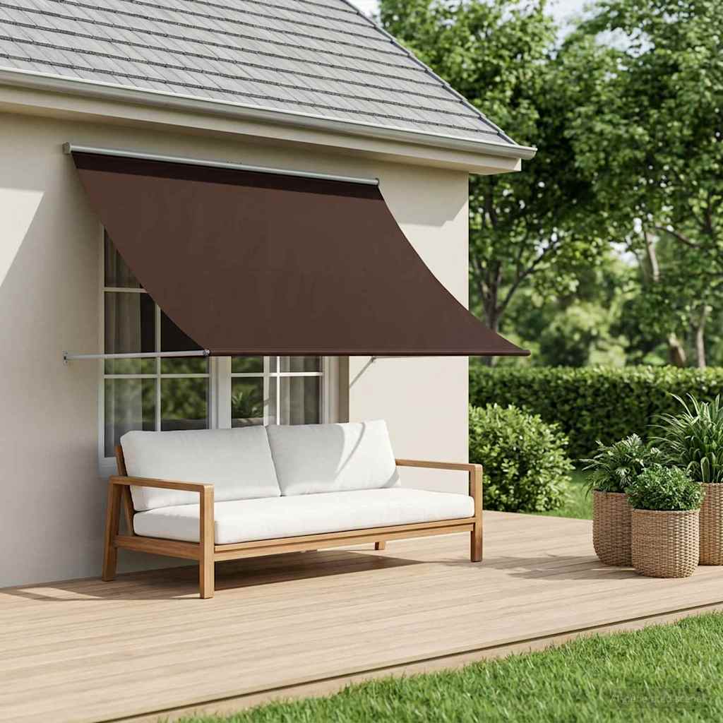 42037097_1.jpg vidaXL Markíza Hnedá 300 x 150 cm 180 g / m² polyester s PU povrchom – Obrázok 1