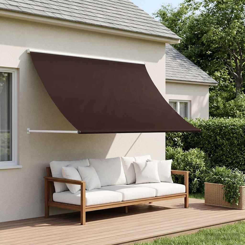 42037098_1.jpg vidaXL Markíza Hnedá 350 x 150 cm 180 g / m² polyester s PU povrchom – Obrázok 1