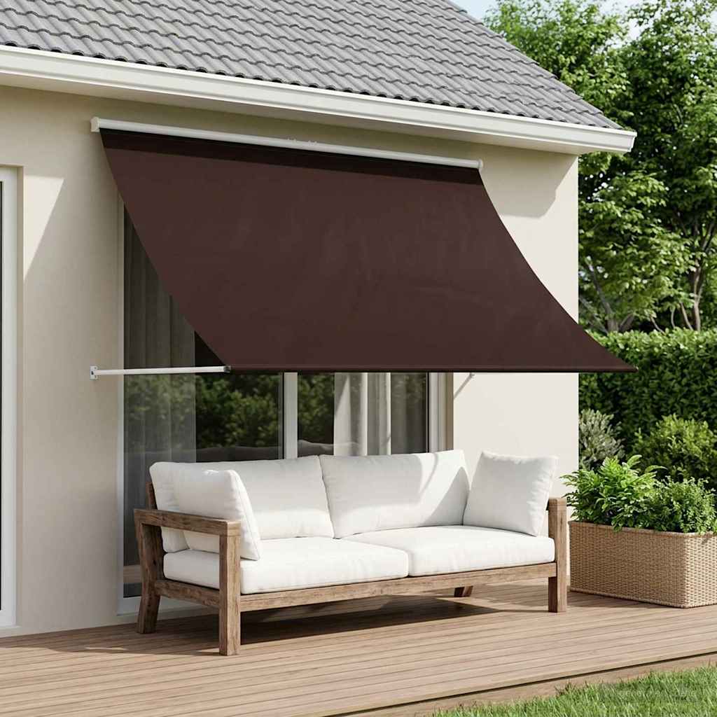 42037099_1.jpg vidaXL Markíza Hnedá 400 x 150 cm 180 g / m² polyester s PU povrchom – Obrázok 1
