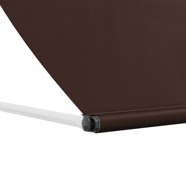 vidaXL Markíza Hnedá 400 x 150 cm 180 g / m² polyester s PU povrchom – Obrázok 5
