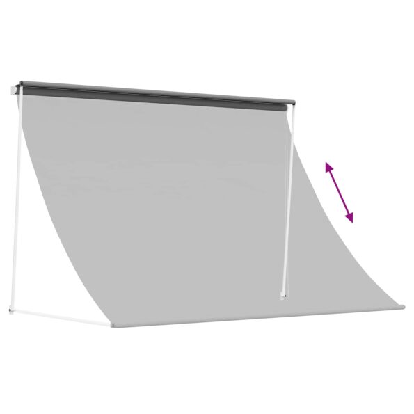 vidaXL Markíza Svetlosivá 200 x 150 cm – Obrázok 6